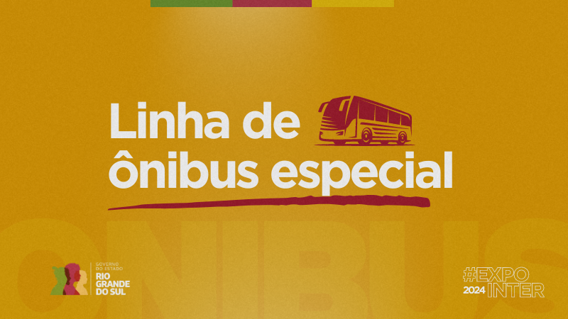 Linha de ônibus especial para a Expointer 2024